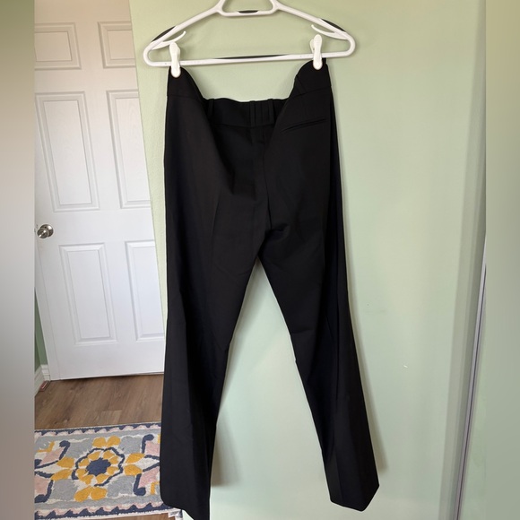 Hugo Boss Virgin Wool Pants Style Tyla Black - Picture 3 of 4